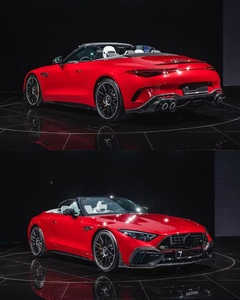 ชุดแต่งคาร์บอนไฟเบอร์สำหรับ Mercedes-Benz SL63 สภาพใหม่ ประกอบด้วยลิ้นหน้า สเกิร์ตข้าง ดิฟฟิวเซอร์ สปอยเลอร์ ช่องระบายอากาศ กันชน - Product Image 2