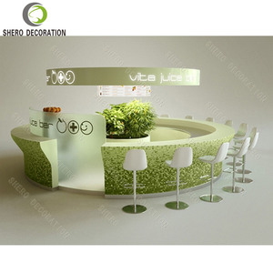 Diseño de Cafetería Prefabricada Pequeña y Sencilla para Interiores, Quiosco Personalizado Perfecto para Té de Burbujas, Batidos, Bar, Quiosco de Tazas de Café en Venta - Product Image 4