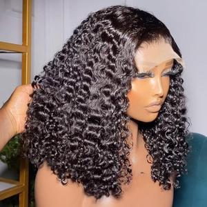 Wholesale Peruvian Glueless 13x4 Full <b>Lace</b> Full Front <b>Wigs</b> <b>Human</b> <b>Hair</b> <b>hd</b> <b>Lace</b> Frontal Burmese Curly <b>Wig</b> - Product Image 1
