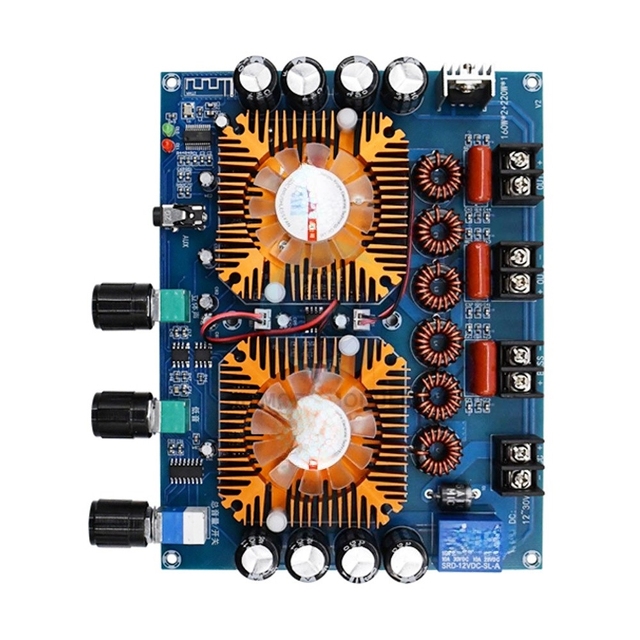 TDA7498E High Power Digital Power Amplifier Board 160WX2 220W Stereo 2.1 Channel Amplifier Module XH-A128