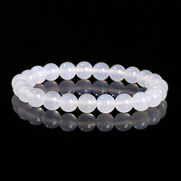 Bracelet artisanal en améthyste et agate naturelle, bijoux de mode minimalistes et polyvalents, vente en gros