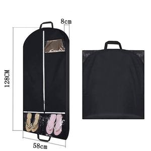 Vente en gros d'impression portable anti-poussière voyage chaussures pliables robe vêtements costume protecteur vêtement sac sacs avec plus de poches - Product Image 2