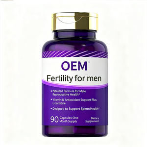 All'ingrosso all'ingrosso organico per uomini e uomini per la fertilità fornitore di potenziatori di spermatozoi ricchi di antiossidanti vitamine zinco capsule integratore - Product Image 1