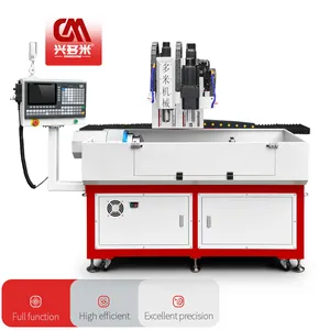 Hochpräzisions-Doppelspindel-Mehrzweck-360-Grad-CNC-Bohrmaschine für große und kleine Löcher