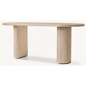 <span class=keywords><strong>Bureau</strong></span> d'<span class=keywords><strong>angle</strong></span> cannelé moderne haut <span class=keywords><strong>de</strong></span> gamme RH, <span class=keywords><strong>table</strong></span> <span class=keywords><strong>de</strong></span> <span class=keywords><strong>bureau</strong></span> en bois, console design pour la maison, le salon ou l'entrée - Product Image 6
