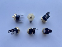 Thermostat bimétallique électrique à réinitialisation automatique 10A/16A/250V, protecteur thermique M5, contrôleur de température manuel à tête en cuivre, faible température