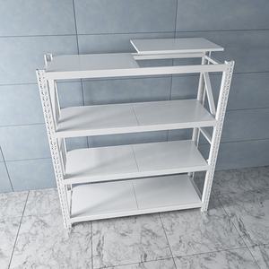 4 שכבת פלדה ללא דופי מדף איכות גבוהה מחסן מדפים אור מוצרי מדף אור - Product Image 4