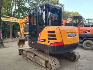 ใช้แล้ว Sany รถขุด SY60C พร้อมหนอนผีเสื้อน้ำหนัก5ton สภาพดีรวมถึงเครื่องยนต์ปั๊มมอเตอร์จากประเทศจีน - Product Image 4