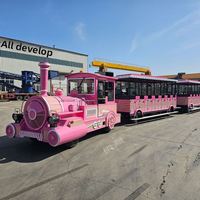 Train miniature à vapeur pour enfants, équipement d'amusement touristique pour centres commerciaux et zones panoramiques, fabriqué en usine, non gonflable