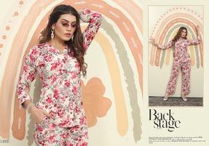 Calidad Premium de exportación de rayón con juego de 2 bolsillos para ropa de oficina y hogar disponible a un precio asequible - Product Image 3