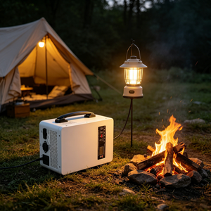 Station d'alimentation solaire portable 1000W 1792Wh pour la maison, le camping et l'extérieur, batterie LiFePO4, kits d'éclairage solaire LED MPPT, charge rapide pour voiture - Product Image 4