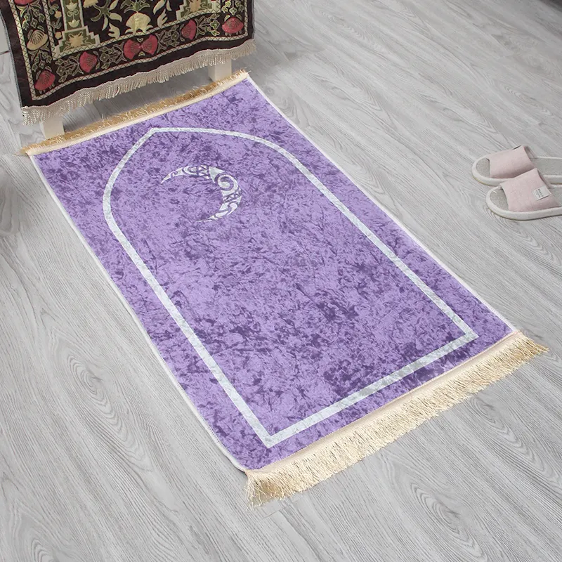 Baru Hot Sale Top Jual Kustom Tikar Doa Muslim Prayer Mat