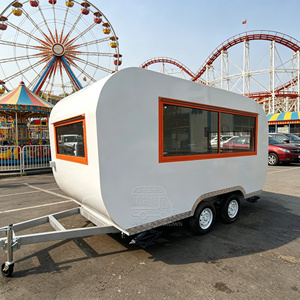 Special Shape Mobile Kitchen Trailer for Coffee Snack Street Business Food Cart - Product Image 1