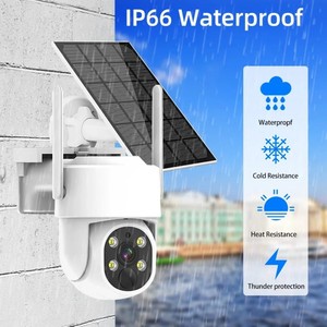 10ch 4MP <span class=keywords><strong>Camara</strong></span> de seguridad 8CH 6CH 4CH NVR Kit không dây năng lượng mặt trời an ninh điện PTZ wifi ngoài trời <span class=keywords><strong>CCTV</strong></span> Camera hệ thống giám sát - Product Image 3