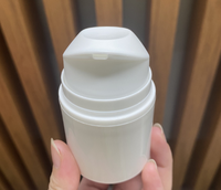 30ML 50ML 100ML 120ML personnalisé blanc vide PP plastique Lotion crème Airless bouteille soins de la peau conteneur emballage voyage Portable