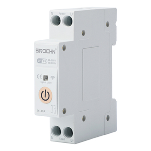 WiFi Smart Leistungs schalter 40A 1P N Fernbedienung Mini Typ Kunststoff Din Rail Industrie-und Haushalts gebrauch - Product Image 4