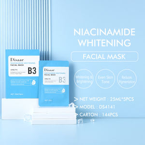 4 jenis masker wajah lembar Vitamin C Niacinamide Retinol asam Hyaluronic meningkatkan kekencangan bahkan warna kulit grosir masker wajah - Product Image 3
