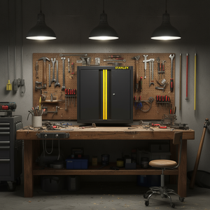 Armoire murale Stanley à 2 portes pour le rangement d'outils et d'équipements - Product Image 3