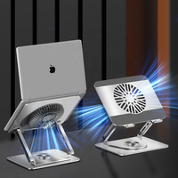 Vente en gros 360 Ventilateur de refroidissement rotatif pour ordinateur portable de jeu Support pour ordinateur portable 17 pouces