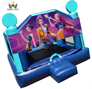 Castillo Inflable con Tobogán Temático de Demon Hunters de K-Pop - Castillo Inflable para Niños para Fiestas Modernas - Product Image 3