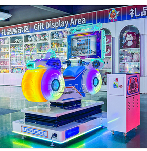 Machine de jeu vidéo d'arcade de course de motos pour enfants à monnayeur, <span class=keywords><strong>en</strong></span> métal durable, <span class=keywords><strong>en</strong></span> <span class=keywords><strong>anglais</strong></span>, à vendre - Product Image 2