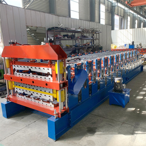 Highly Automated Roofing <b>Sheet</b> Roll Forming Machine Metal Steel Three Layer Roll Forming Machine - Product Image 5