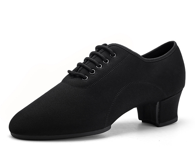 Semelle en daim noir 5 cm