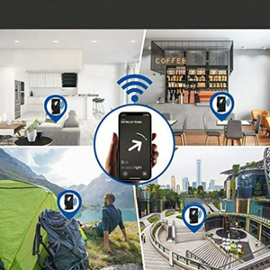 Custom Logo Minimalist Carbon Fiber Aluminum Alloy <b>Card</b> <b>Holder</b> Wallet with Metal Money Clip RFID Blocking Smart Tag for Men - Product Image 6