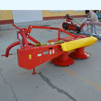Tondeuse rotative à tambour montée sur tracteur, entraînée par prise de force (PTO), 1,35m-1,65m, coupe-herbe, tondeuse à gazon, équipement agricole