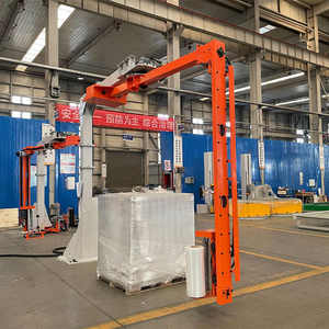 Automatic Rotary Arm Pallet Wrapping Machine Pallet Wrapping Machine with Rotary Arm Single Rotary Arm Pallet Wrapper - Product Image 6