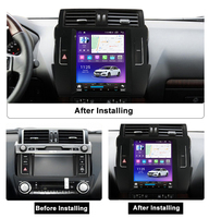 MEKEDE Android radio voiture-play auto voiture gps navigation 8core 4G WiFi 9.7 pouces écran tactile pour Toyota Prado 2014-2017