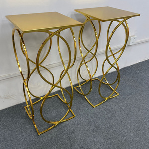 Modernos Adornos Florales para Bodas, Decoración de Fondo para Escenario, Soporte de Flores Hueco, Cilindro para Tartas, Accesorios para Mesa de Postres, Bienvenida - Product Image 1