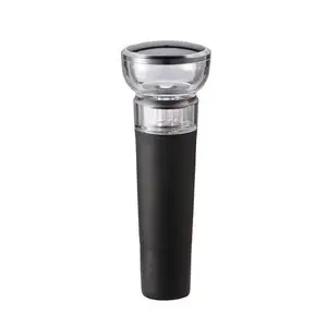 Wine Stoppers Wine Bottle Stopper With Built-in Vacuum Wine Saver Pump Food-safe Silicone Caps Keep Wine Fresh