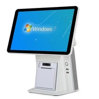 Máquina POS Android con Pantalla Táctil Hongkai K7 con Impresora Térmica y Escáner, CPU Intel, 14/15.6 Pulgadas, 4GB/8GB