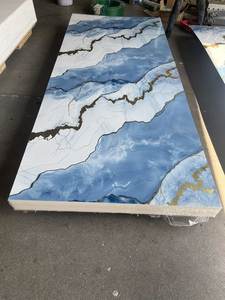 Lámina de mármol UV de PVC flexible para pared interior - Product Image 4