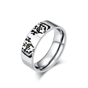 Animal Design Titanium Steel <b>Ring</b> Unisex Fashion Jewelry Gift Band K-R807 - Product Image 5