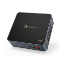 SOYEER Beelink GK55 J4125 Mini PC de bureau DDR4 8g 128G 512GB 4K 2 Lans Mini ordinateur Clé de licence pour Win10 Pro