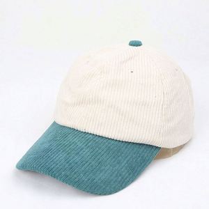 หมวกแก๊ป 6 แผง แบบไม่มีโครง ทรงเตี้ย สไตล์ Dad Hat ปักโลโก้ได้ตามสั่ง ผ้าคอร์ดูรอย ขายส่ง - Product Image 5