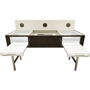맞춤형 스타일 호텔 욕실 공급 업체 화장대 캐비닛 2 개의 서랍이있는 현대적인 디자인 - Product Image 6