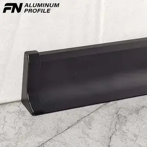 Aluminium Wandvloer Plinten Foshan Leverancier Woonkamer Decoratie Aluminium Plinten Lijn