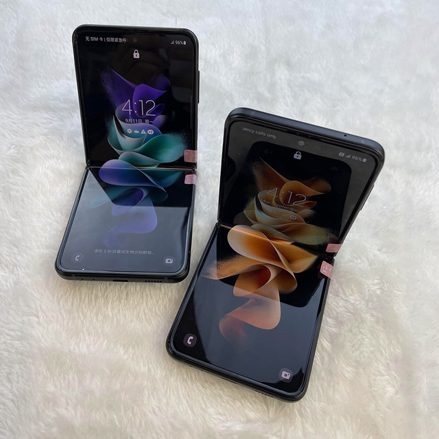 Used Phone Wholesale For Z Flip3 Second-hand Mobile Phones 5g Fold Bulk Cell Smartphone Refurbished