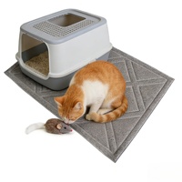 Prix Spécial Tapis de Litière pour Chat en PVC Écologique de Haute Qualité à Rayures Estivales Antidérapant Vente en Gros Fabricant