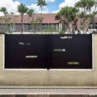 Système de garde-corps en aluminium de style européen, revêtement poudré, antirouille, garde-corps de balcon, clôture extérieure