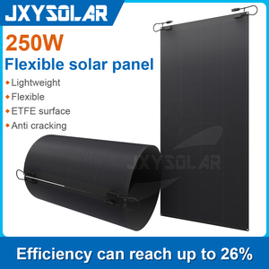 250W 18V HPBC フレキシブル ソーラーパネル バックコンタクト 軽量 巻取り可能 薄型 ソーラーパネル キャンプ RV オフグリッド 船舶用 - Product Image 2