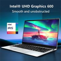 Ordinateurs portables pour étudiants 14.1 pouces J4125 ordinateur portable Intel Celeron 8 Go de RAM 128 Go/256 Go/512 Go/1 To SSD Win10 ordinateur portable