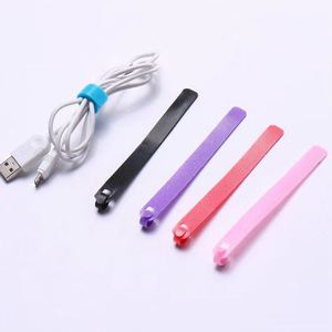 Custom Flexible Color Velcroes Straps Automatic Hand-held Self-gripping Strap <b>Hook</b> and Loop Cable Velcroes Straps - Product Image 3