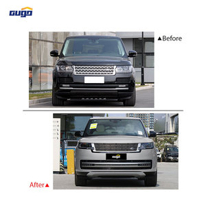 GUGO 2013-2017 Bodykit pour <span class=keywords><strong>RANGE</strong></span> <span class=keywords><strong>ROVER</strong></span> VOGUE Nouveaux pare-chocs avant et arrière ABS Mise à niveau vers le modèle 2023 - Product Image 2