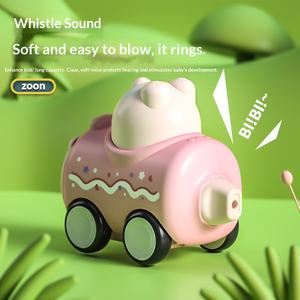 प्रीमियम प्लास्टिक 1 5 स्केल प्रेस बट पशु कार, 4-6 वर्ष की आयु के लड़कों और लड़कियों के लिए स्लाइडिंग खिलौना - Product Image 3