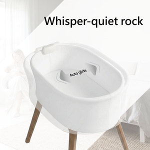 Cuna Automática de Alta Calidad Estilo Euroamericano, Diseño Moderno y Práctico, Cuna Eléctrica para Bebé - Product Image 2