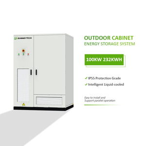 Système de stockage d'énergie commercial certifié CE de 232 kWh pour les marchés européens avec surveillance à distance - Product Image 1